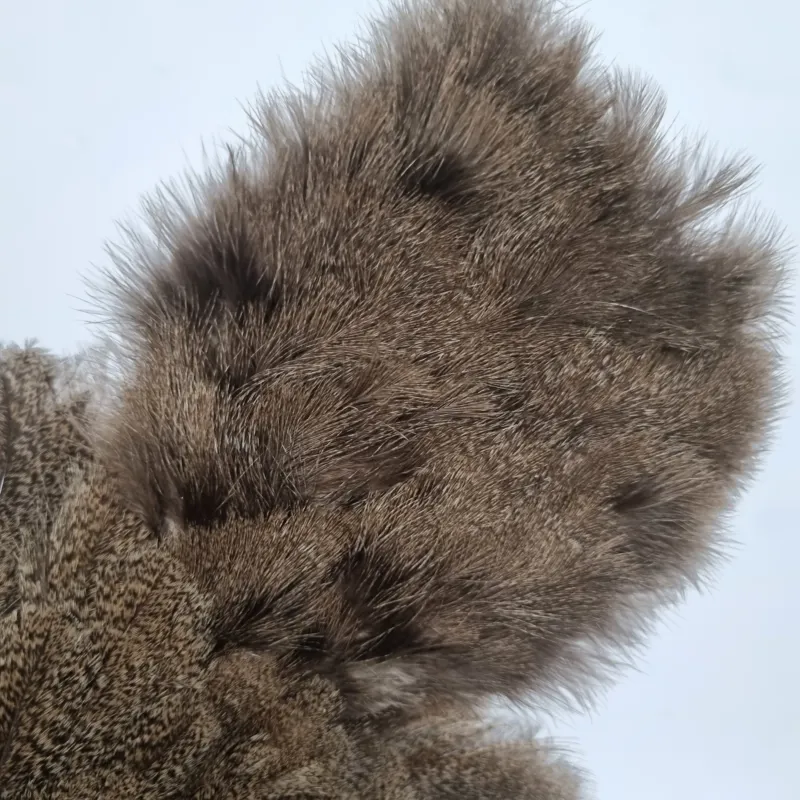 Whiting Coq de Leon Hen Soft Hackle with Chickabou in Natural Brown Speckled-10